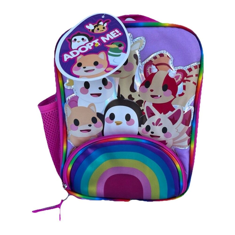 NWT Adopt Me Pets Kids Insulated Reusable Lunch Bag